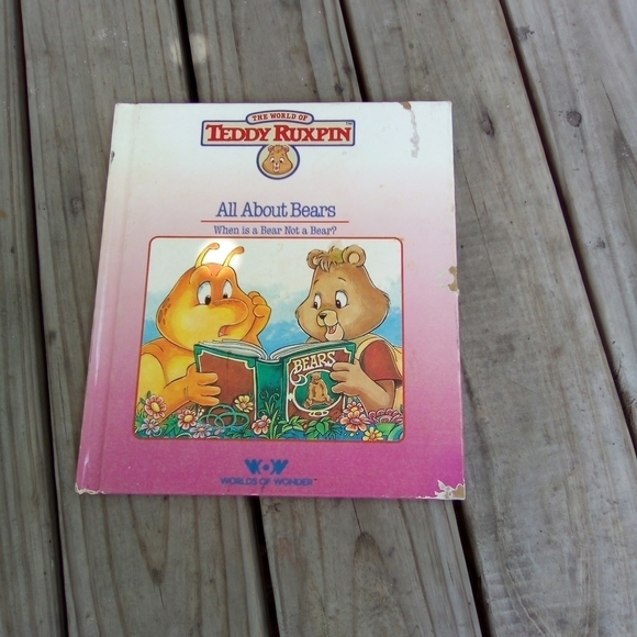 Teddy Ruxpin 4 Books Book Lot All About Bears, The Airship, Lullabies - Picture 3 of 5